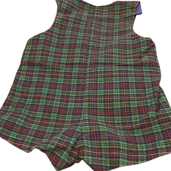 Good Lad Sz 12mo ‎ Shirt & John John  Royal Blue Green Plaid Classic Traditional - Picture 4 of 9